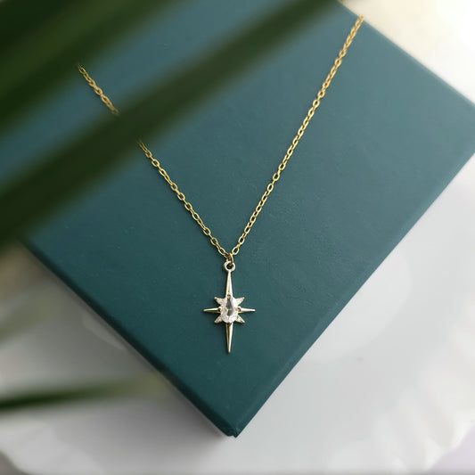 Celestial Star Pendant Necklace